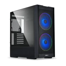 Lian Li LANCOOL 206 čierna / PC skriňa / ATX / Bez zdroja / 2x USB 3.0 / priehľadná bočnica (LANCOOL 206RX)
