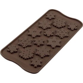 Silicone form for chocolate – snowflakes - Silikomart - Silikomart