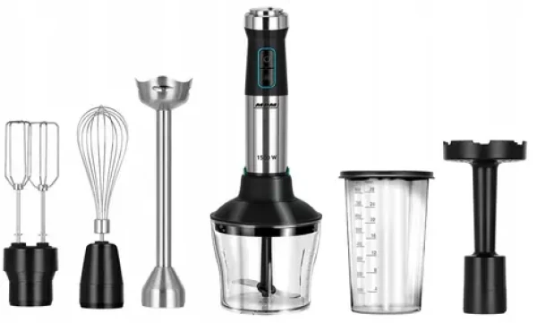 MpM Tyčový mixér MBL-42M / 1500 W / turbo režim / nerezové nože / regulácia otáčok (MBL-42M)