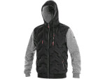 CXS FLINT Pánska bunda čierno / šedá L 129013181094