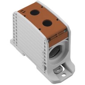 Weidmüller 2502880000 priechodná svorka 45 mm skrutkovací sivá, hnedá 1 ks; 2502880000