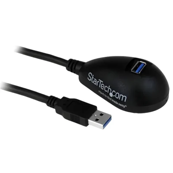 StarTech USB-A čierna / Predlžovací kábel / USB 3.0 M/F / 5 Gbps / 1,5 m (USB3SEXT5DKB)
