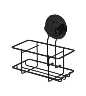 Compactor Bestlock Malá polička na stenu čierna / bez vŕtania / až 6kg (RAN9786)