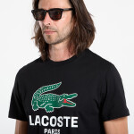 Tričko LACOSTE Men's Tee-Shirt Black L