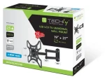 Techly ICA-LCD-2923B čierna / Držiak TV / 19-37" / VESA 75-200 mm / náklon 15 ° / otočný 360° / nosnosť 25 kg (ICA-LCD-2923B)