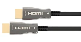 Python AOC Hybrid čierna / HDMI kábel / HDMI 2.1 / 5 m / 48 Gbit / s / 8K 60Hz (AOC-H21005)