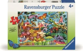 Ravensburger Puzzle: Záhradné dobrodružstvo s chrobáčikmi /60 dielikov/ od 4 rokov