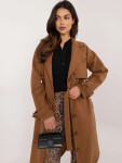 Dámsky kabát TW EN BI 2209.71P Brown camel - Och Bella L velbloudí