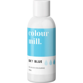 Olejová farba 100 ml vysoko koncentrovaná modrá obloha - Sky blue - colour mill - colour mill