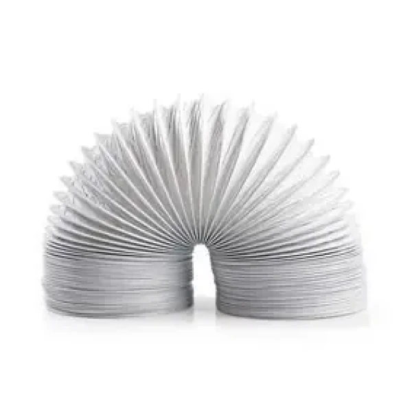 Nedis PVC Vypúšťacia Hadica / 100 mm / 1.50 m / Vhodné pre: Air Ventilation / Tumble Dryers (DRHO100BWT15)