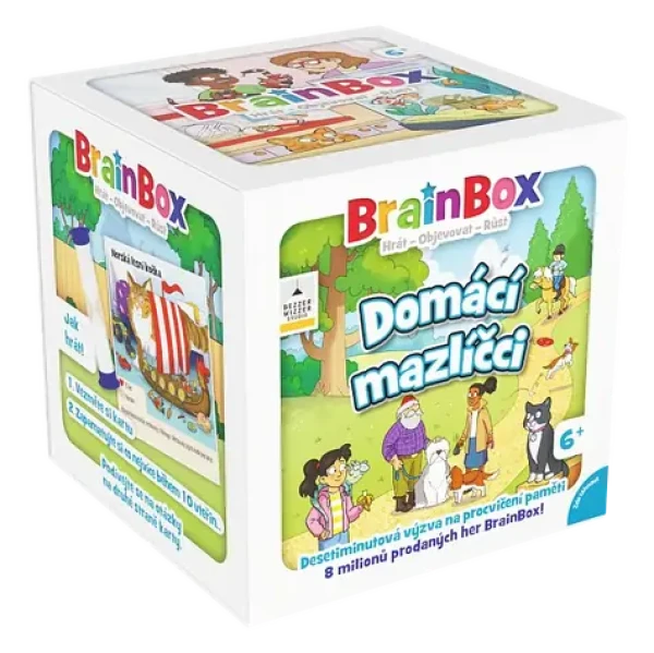 Asmodee BrainBox - domáci miláčikovia