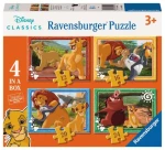 Ravensburger Disney: Leví kráľ 4 v 1
