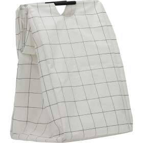 House Doctor Skladací kôš na bielizeň Squares White