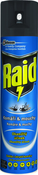Raid Insekticíd v spreji proti lietajúcemu hmyzu