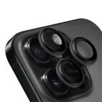 Obal:Me Ochrana Šošoviek pre Apple iPhone 16 Pro/16 Pro Max Black Titanium (57983125799)