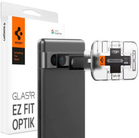 Spigen Glass tR EZ Fit Optik ochranné sklo pre Google Pixel 7a čierna 2ks (AGL05970)