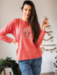Kľúč LNS 703 B25 long/r S-XL dámske pyžamo korálově zelená M