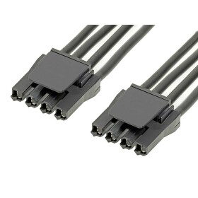 Molex zásuvkové púzdro na kábel Počet pólov 4 2160101041 1 ks Bulk; 2160101041