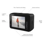 LAMAX W7.1 / Akčná kamera / 2 amp; 1.4 LCD / 4K@30FPS / WiFi / micro-HDMI / micro-USB / microSD / dopredaj (LMXW71)