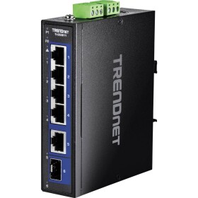 TrendNet TI-G50611 priemyselný ethernetový switch; TI-G50611