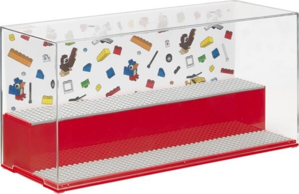 LEGO® Iconic Herná a zberateľská skrinka – červená