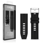 Aligator Náhradný silikónový remienok pre Watch Pro a Watch Pro X 22mm / čierny (22AW0021)
