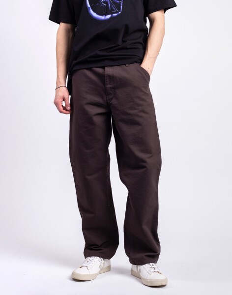 Carhartt WIP Single Knee Pant Tobacco rinsed W32/L32