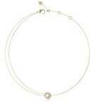 Guess Elegantný pozlátený náhrdelník Blooming Summer JUBN05223JWYGT/U