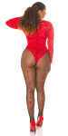 Sexi pančuchy s mašľami 12-4149 - InStylefashion UNI černá