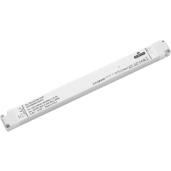 Dehner Elektronik SCL100-12VF LED driver, napájací zdroj pre LED, LED stmievač konštantné napätie 100 W 0 - 8.33 A 12 V/DC stmievateľný, nastaviteľný,; SCL100-12VF