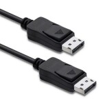 Qoltec DisplayPort v1.4 kábel samec - samec / 1 m / 8K (50585)