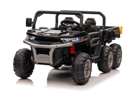 Mamido Mamido Elektrické autíčko Farmer Truck 24V 4x200W čierne