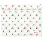 GREEN GATE Behúň na stôl Berry Petit White 45 × 140 cm