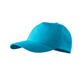 Unisex čiapka 5P (tyrkysová) nastavitelný