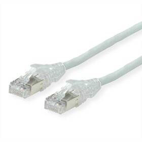 Secomp 21.05.0707 RJ45 sieťové káble, prepojovacie káble CAT 6A S/FTP 7.50 m sivá dvojžilový tienený, bez halogénov, samozhášavý 1 ks; 21.05.0707