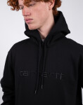 Carhartt WIP Hooded Carhartt Sweat Black / Black M