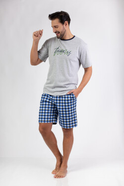 478 PÁNSKE PYŽAMO W/25 melange M