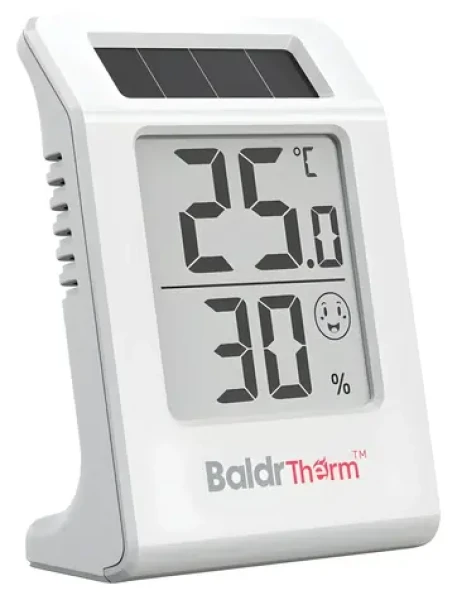 RainPoint BALDRTHERM E0587TH / Termohygrometer / solárne napájanie / vnútorná / teplota a vlhkosť (E0587TH)