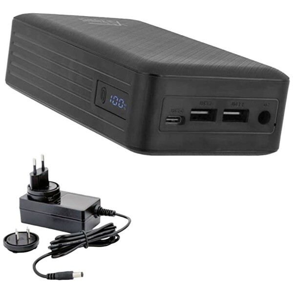 XTPower XT-27000 DC PA powerbanka 26800 mAh Li-Ion akumulátor USB, USB-C®, DC zásuvka jack 3,5 mm čierna; 249745