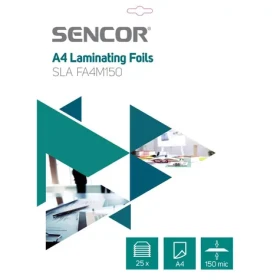 Sencor SLA FA4M150 Laminovacia fólia A4/150mic (25ks) (8590669139279)