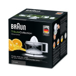 Braun CJ3000 biela / lis na citrusy / 20W / 350 ml / obojsmerný chod / nastaviteľné množstvo dužiny (CJ3000-B)