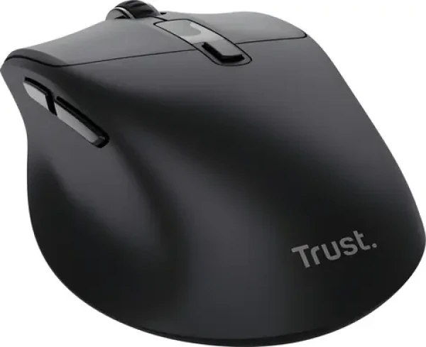 Trust Zevo čierna / Myš / Cestovné / Optická / 4 000 DPI / USB + Bluetooth (25991)