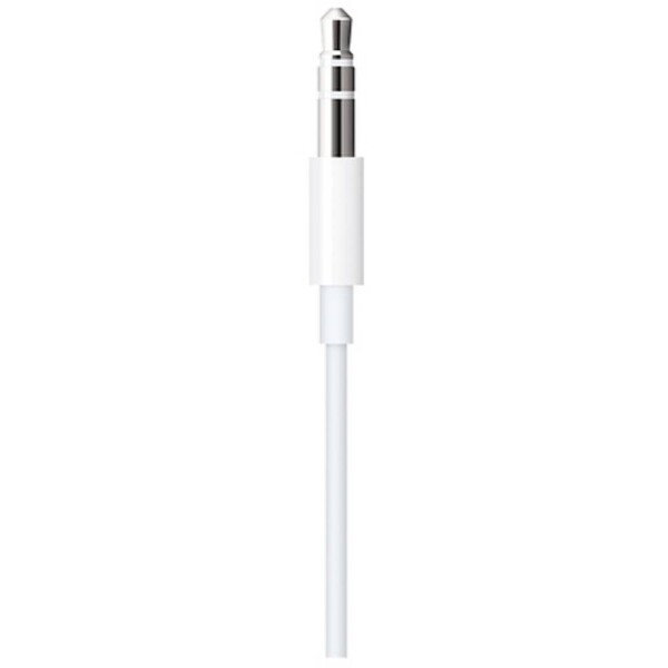 Apple Apple iPad / iPhone / iPod prepojovací kábel [1x dokovacia zástrčka Apple Lightning - 1x jack zástrčka 3,5 mm] 1.20 m biela; MXK22ZM/A - Apple MXK22ZM/A