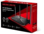 Mercusys AC12G čierna / Router / AC1200 / Wi-Fi 5 / 4X LAN + WAN (AC12G)