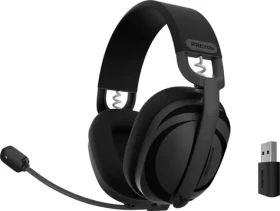 PREYON Tornado Fly čierna / herné bezdrôtové slúchadlá / mikrofón / Bluetooth 5.2 / USB-C (PTF40B)