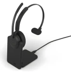 JABRA Evolve3 45 Mono MS Link 390a stojan čierna / Slúchadlá / mikrofón / USB-A + Bluetooth / 36 h výdrž batérie (34599-899-989)