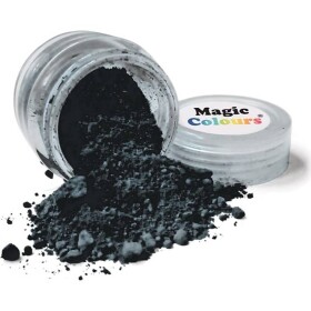 Jedlá prachová farba 8 ml Coal Black - Magic Colours - Magic Colours