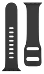 Tactical 794 Silikónový Remienok s Prackou pre Apple Watch 42 amp; 44mm Grain čierna (8596311138928)