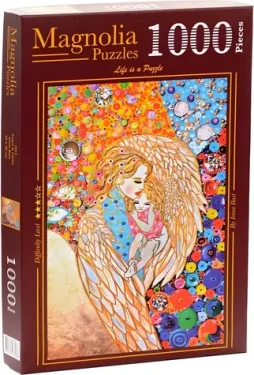 MAGNOLIA Puzzle Anjel s dieťaťom