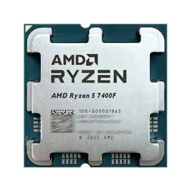 AMD RYZEN 5 7400F @ 3.7GHz - TRAY / Turbo 4.7GHz / 6C12T / L2 1MB L3 32MB / AM5 / Zen 4 / 65W (100-000001845)